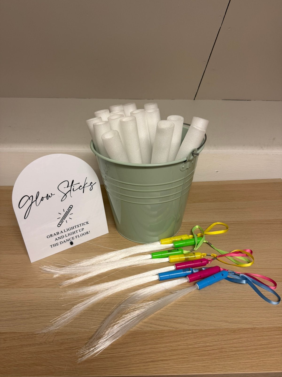 Glowsticks bruiloft of feest, Ophalen, Rond, Zo goed als nieuw, Aardewerk