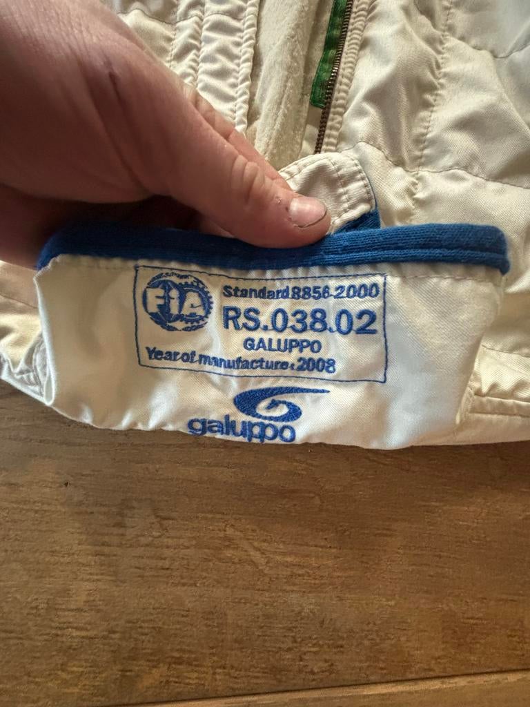 Galuppo Race Overall Maat 52 FIA 8856-2000, Ophalen of Verzenden, Zo goed als nieuw