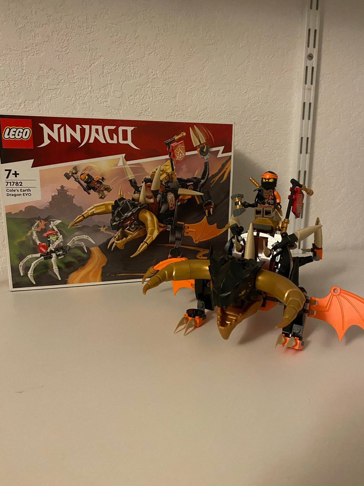 LEGO Ninjago Cole's Aarddraak EVO 71782, Lego, Ophalen of Verzenden, Zo goed als nieuw, Compleet