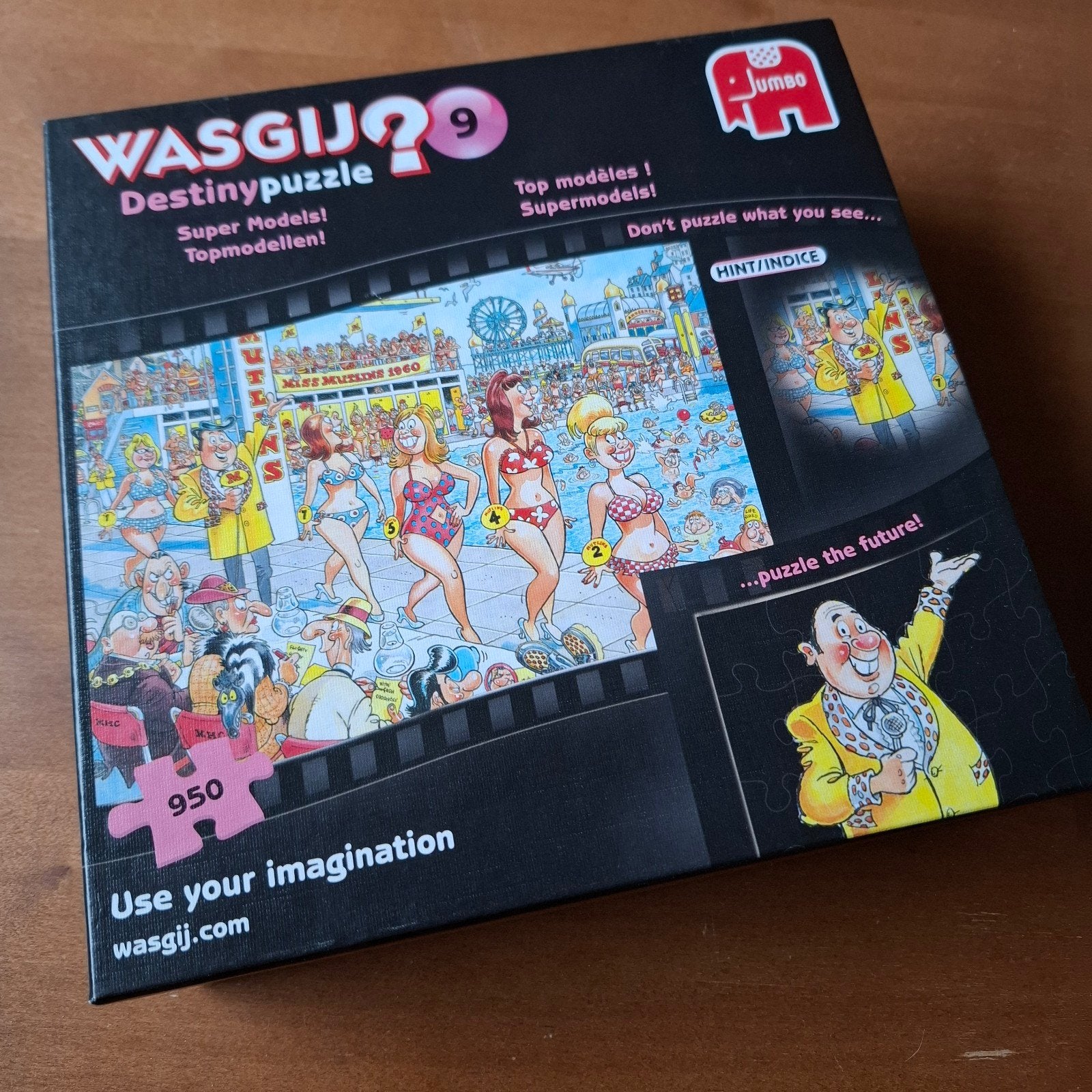 Wasgij Puzzel, Destiny nr 9, 950 stukjes, Ophalen of Verzenden, 500 t/m 1500 stukjes, Zo goed als nieuw, Legpuzzel
