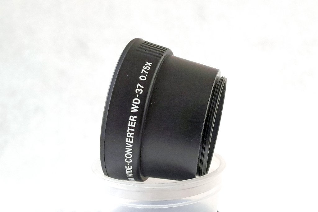 Canon wide Converter lens WD-37 0,75x, Verzenden, Gebruikt, Canon, Voorzetlens/converter