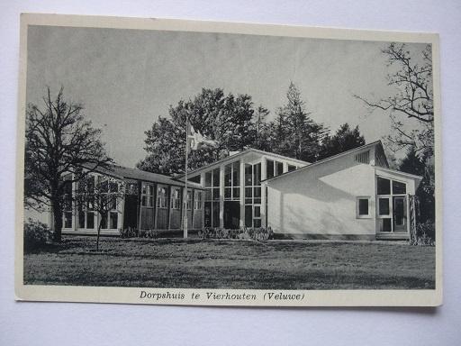 P239 Vierhouten - Dorpshuis, Verzenden, 1940 tot 1960, Ongelopen, Gelderland
