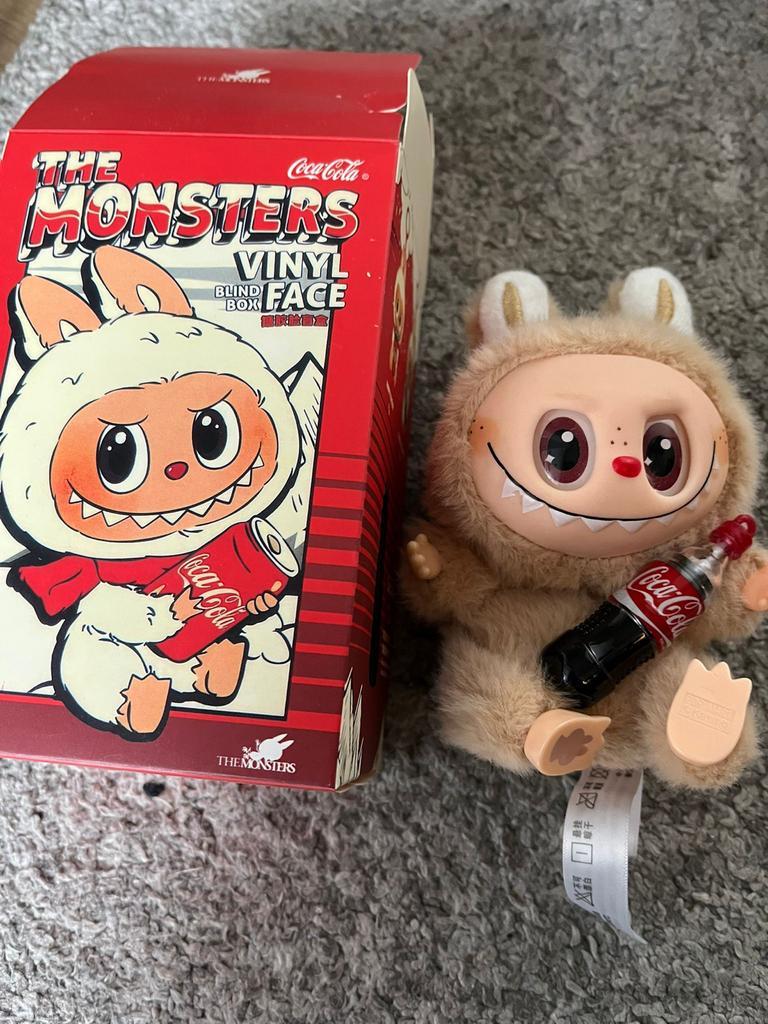 Labubu The Monsters Vinyl Face Coca-Cola editie, Ophalen of Verzenden, Nieuw