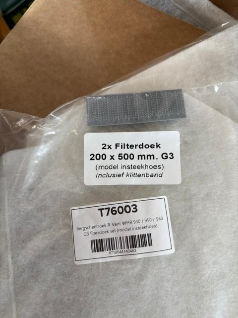 Filter WTW, Ophalen, Nieuw, Ventilator en Afzuiger