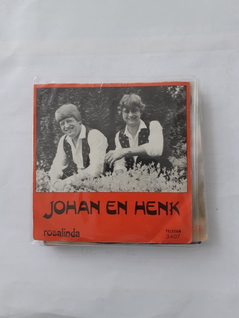 Johan en Henk  , geloof hoop en liefde  , single, Ophalen of Verzenden, Gebruikt, 12 inch, Levenslied of Smartlap