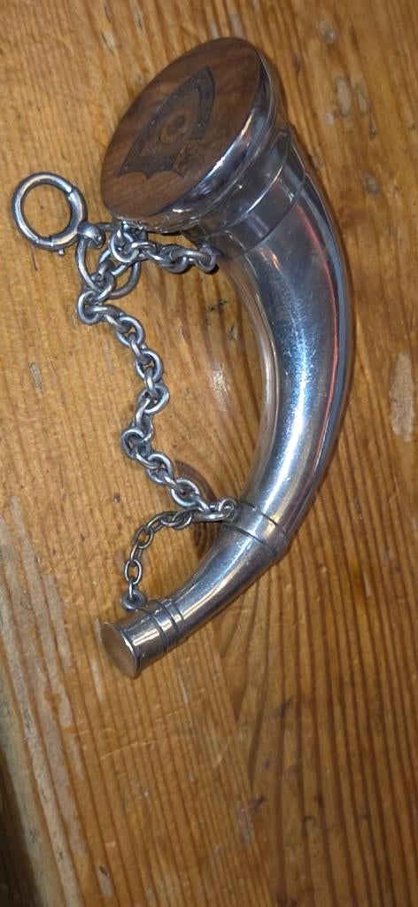 Sampson Mordan and co zilver vinaigrette GROOT en zeldzaam, Antiek en Kunst, Antiek | Goud en Zilver, Ophalen of Verzenden, Zilver