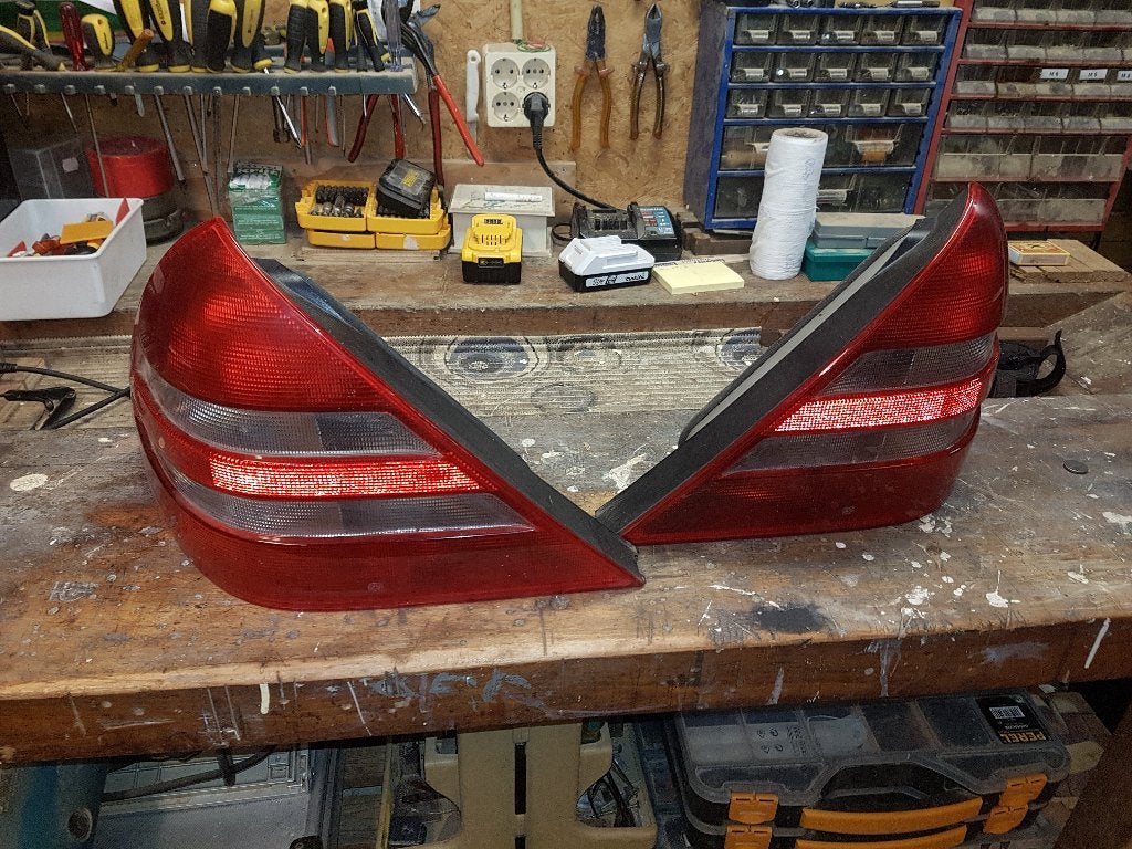 Mercedes benz SLK R170 achterlichten, Ophalen, Gebruikt, Mercedes-Benz