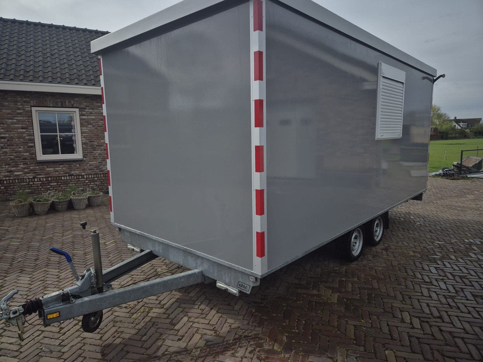 Brouwer schaftwagen 5000 x 2450mm, Doe-het-zelf en Verbouw, Ophalen, Zo goed als nieuw