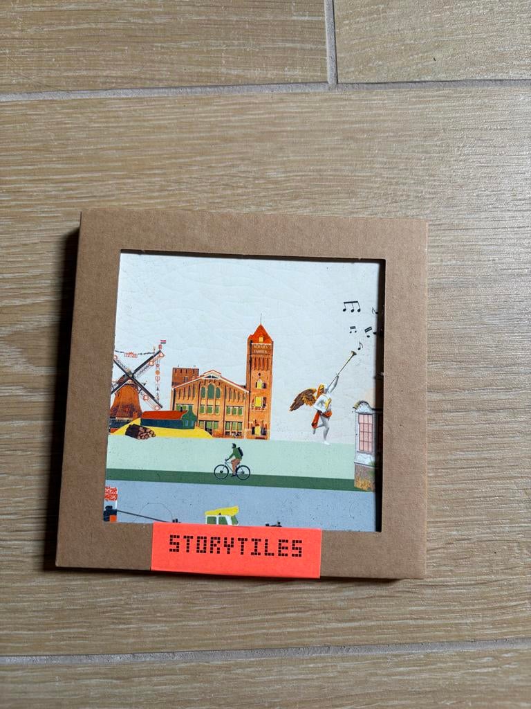 Storytiles, “Zaansch Faam” Medium 13x13 cm, Ophalen, Nieuw