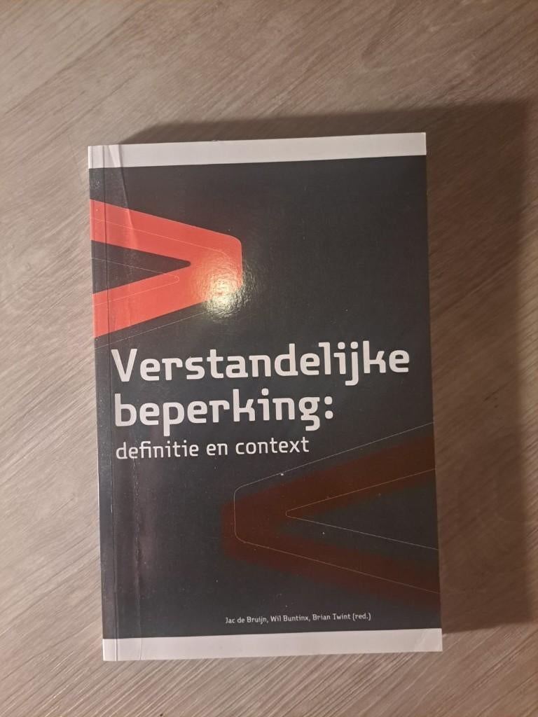 verstandelijke beperking: definitie en context, Ophalen of Verzenden, Alpha, Nieuw, HBO