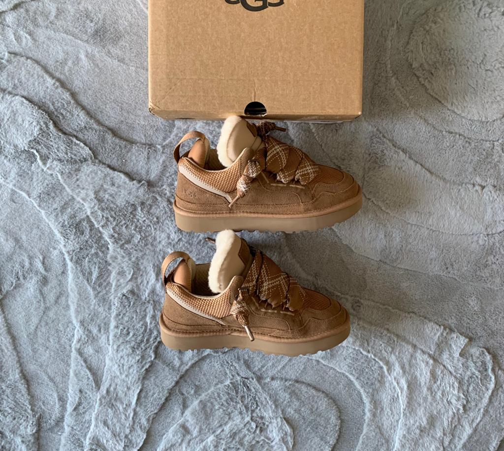Ugg Lowmel Sneakers / Schoenen - Maat 40 - Chestnut / Bruin, Bruin, Verzenden, Nieuw, Sneakers of Gympen