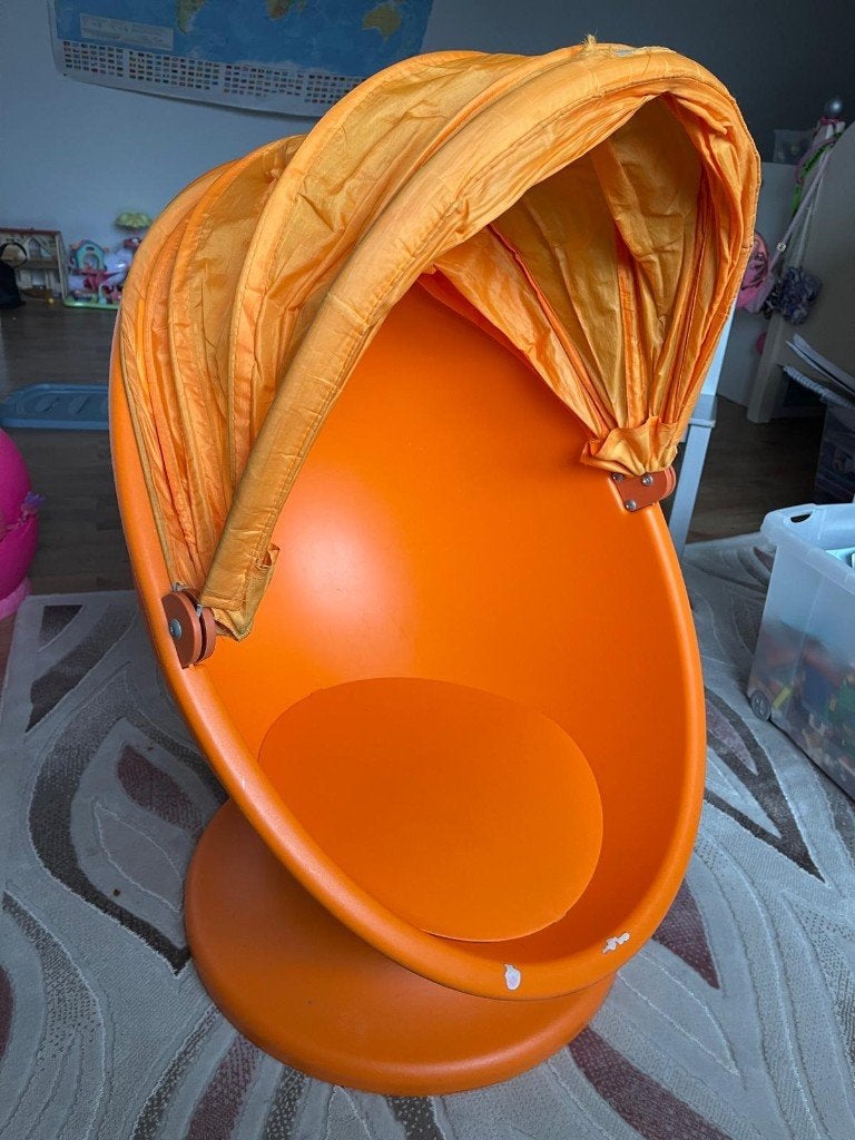 Ikea draaistoel, Ophalen, Kunststof, Gebruikt, Overige kleuren