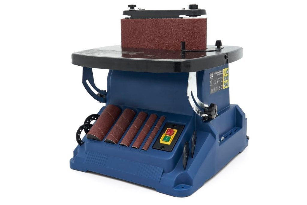 HBM Oscillerende spindel en bandschuurmachine, Doe-het-zelf en Verbouw, Gereedschap | Schuurmachines, Ophalen, Zo goed als nieuw