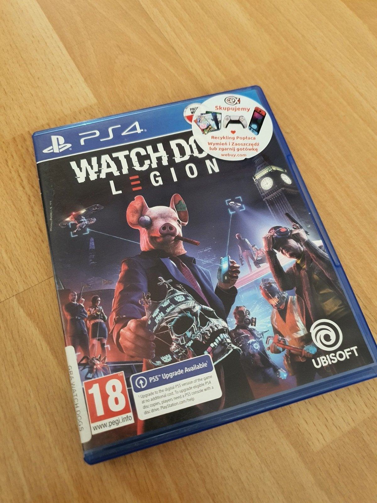 Watch dogs legion ps4, Avontuur en Actie, Vanaf 18 jaar, 1 speler, Ophalen of Verzenden