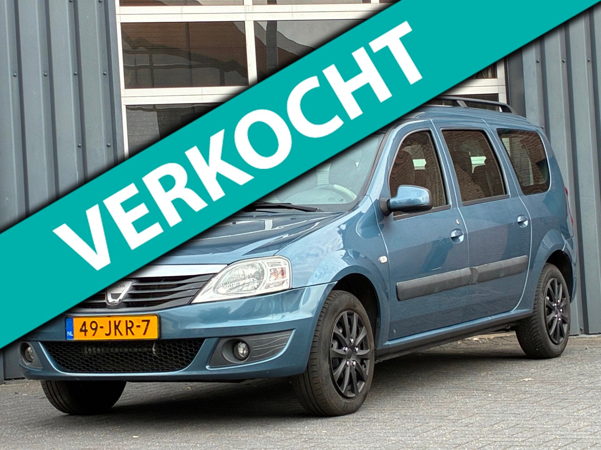 Dacia Logan MCV 1.6 Airco 7 persoons trekhaak, Auto's, Dacia, Bedrijf, Te koop, Logan MCV, ABS, Airbags, Airconditioning, Boordcomputer