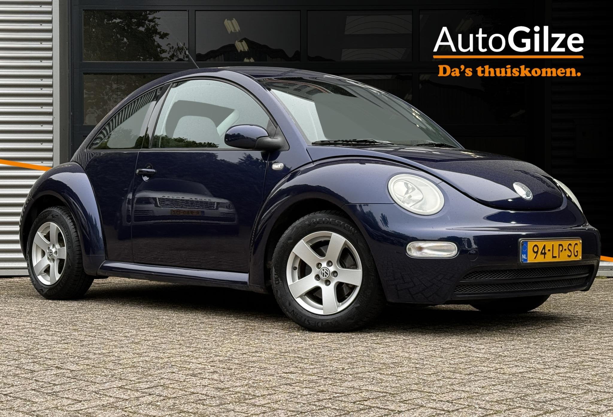 Volkswagen New Beetle 1.6 l Airco l Nationale Autopas l NW A, Auto's, Stof, Gebruikt, Bedrijf, Handgeschakeld