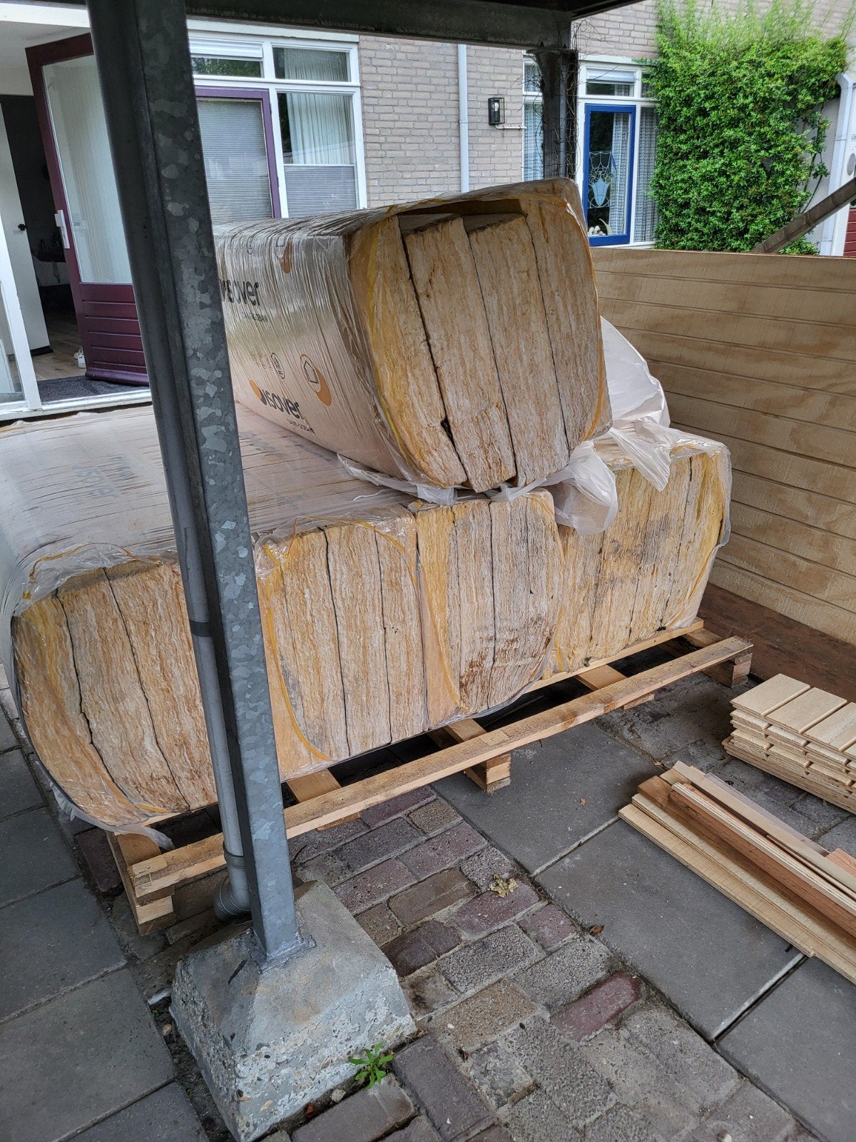 Isolatiemateriaal, 5 pakken (RD-waarde 5), Ophalen, Dakisolatie, 12 cm of meer, Nieuw