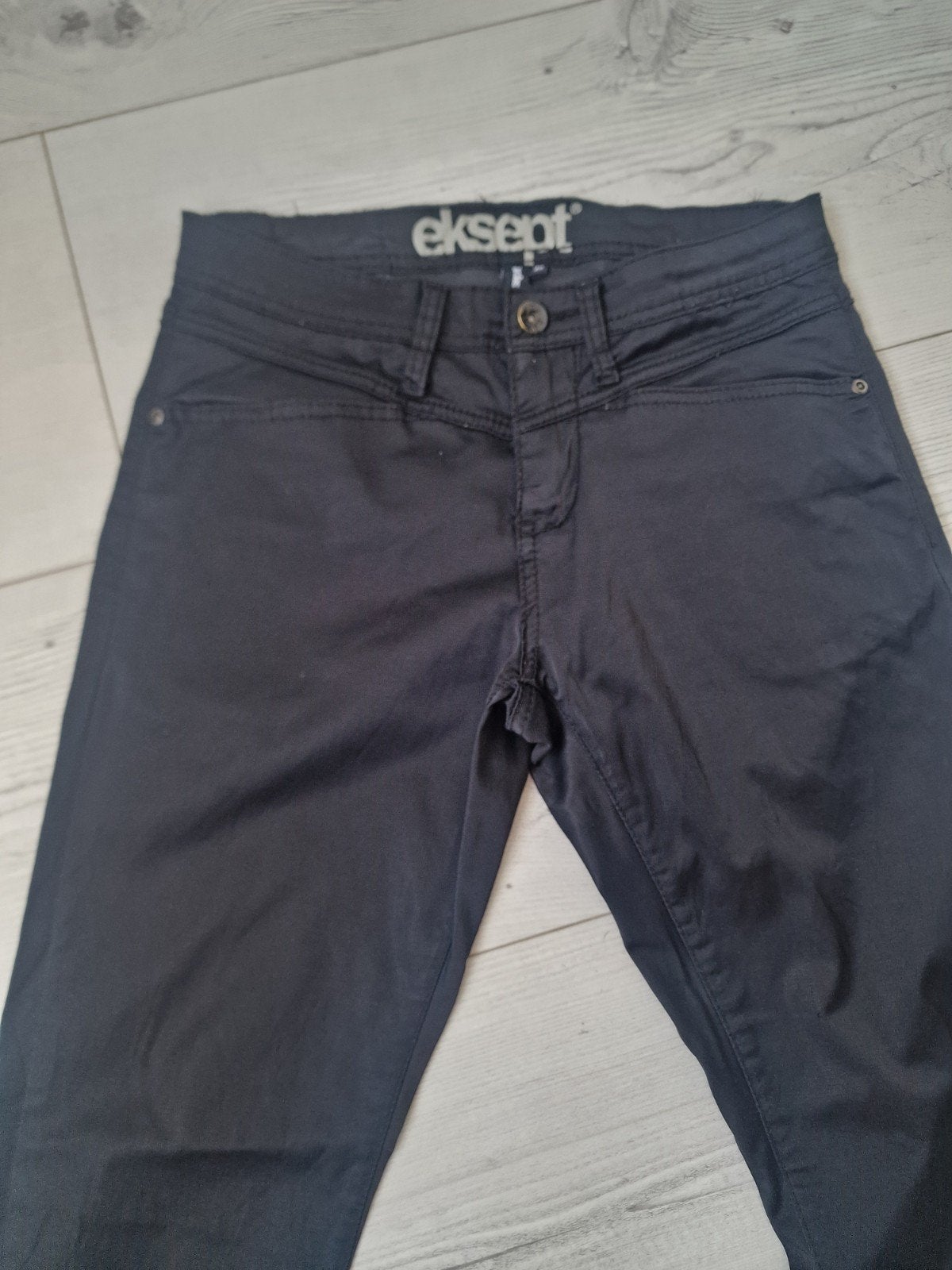 Eksept zwarte broek maat 36 (S), Zwart, Ophalen of Verzenden, Zo goed als nieuw, Eksept