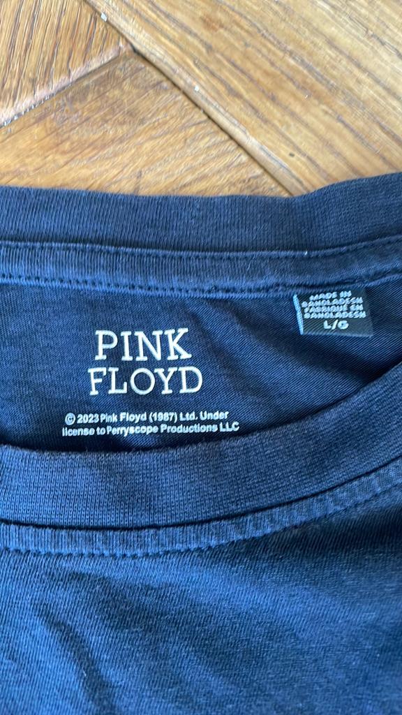 Pink floyd heren t-shirt maat xl, Ophalen of Verzenden, Zo goed als nieuw, Maat 56/58 (XL), Zwart