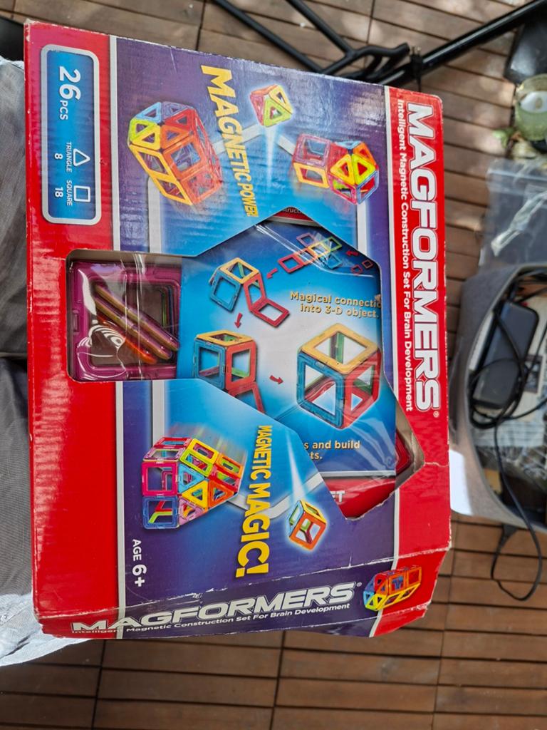 Magformers Magnetisch Constructiespeelgoed - 26 Stuks, Ophalen of Verzenden, Nieuw, Overige merken