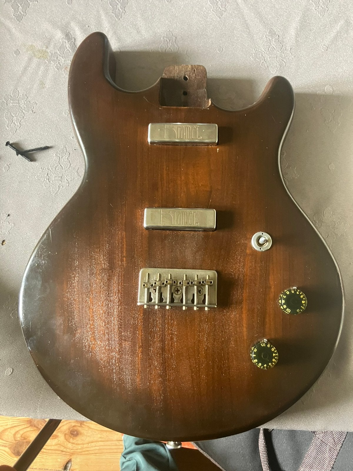 Kramer body Walnut, Ophalen of Verzenden, Gebruikt, Elektrische gitaar