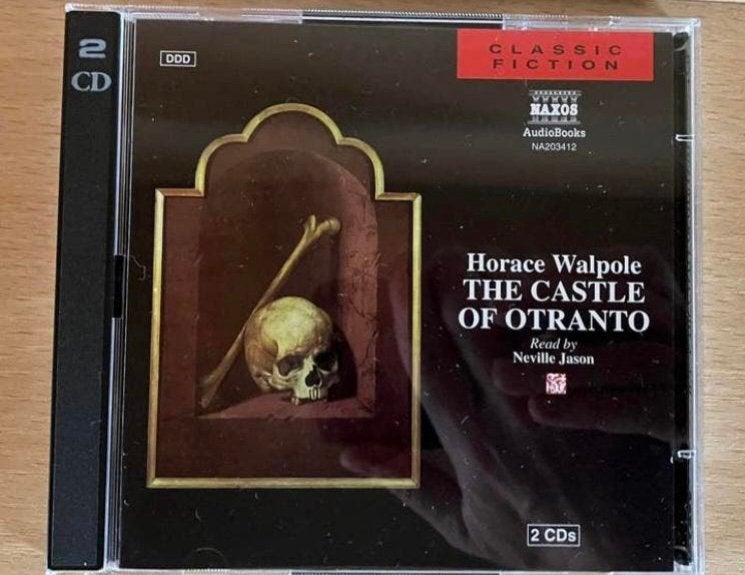 Horace Walpole - The Castle of Otranto - 2 cd audio book, Verzenden, Cd, Volwassene