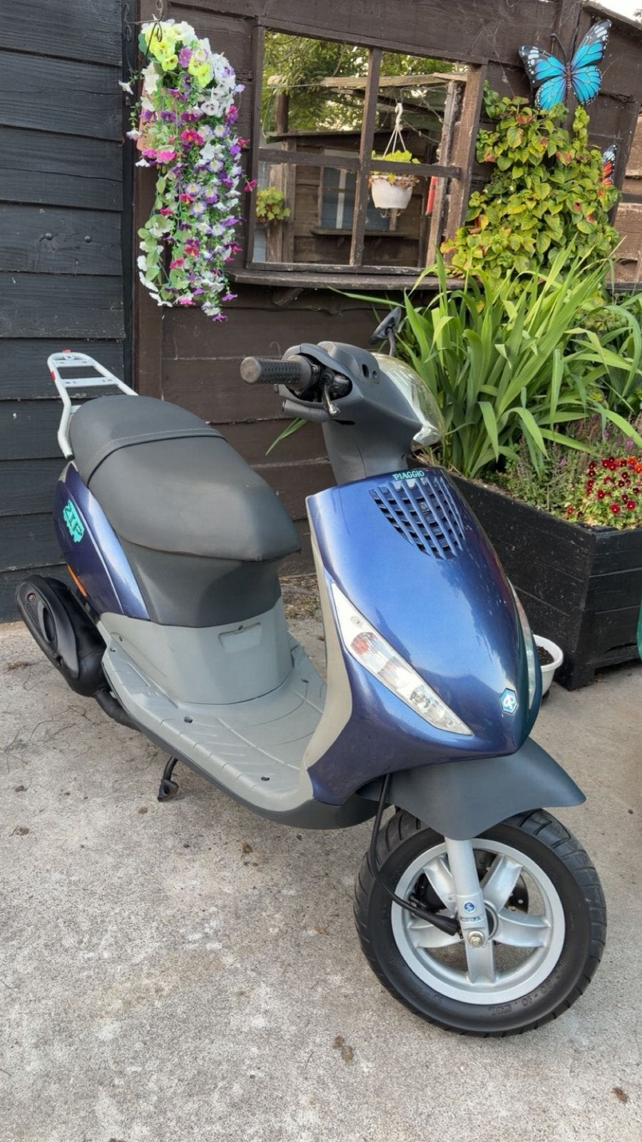Zip 2t 50 cc - bouwjaar 2001, Fietsen en Brommers, Scooters | Piaggio, Ophalen, Tweetakt, Maximaal 45 km/u, Zip