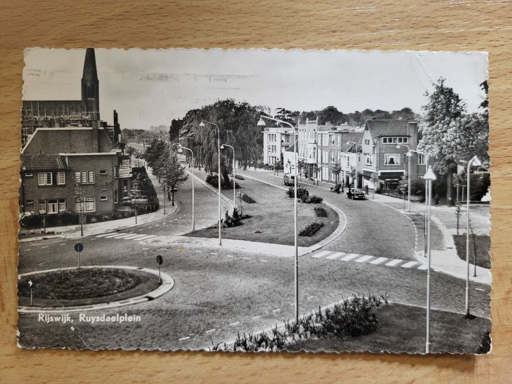 ansicht RIJSWIJK Ruysdaelplein, Verzamelen, Ophalen of Verzenden, Voor 1920, Zuid-Holland