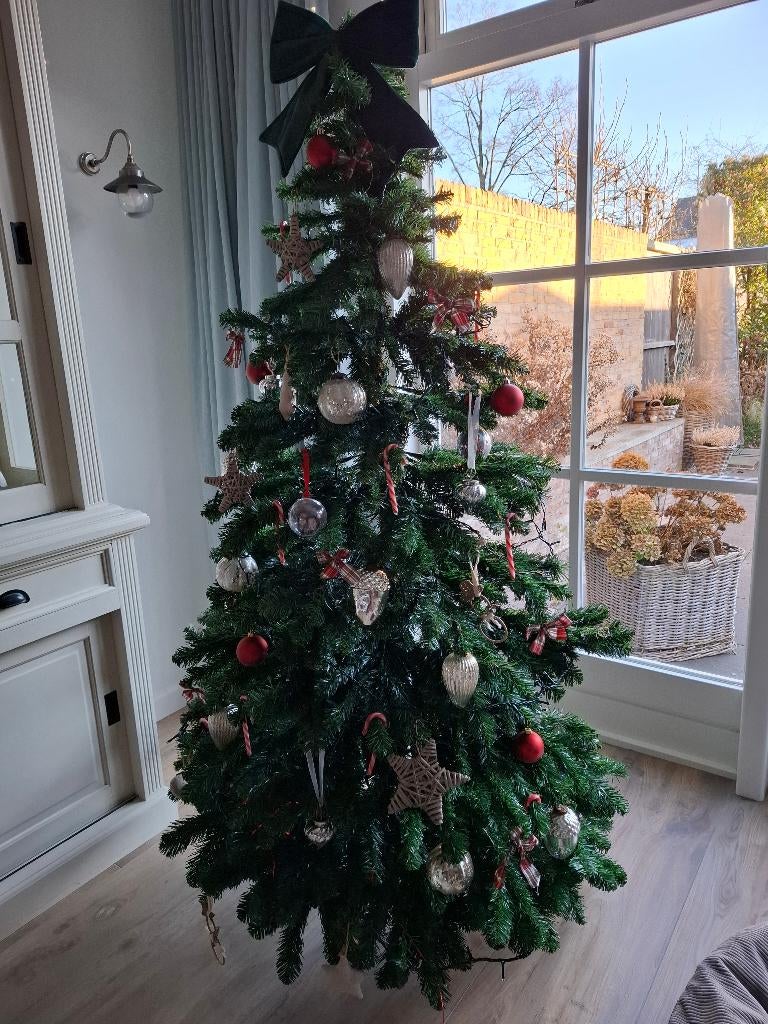 Kunst kerstboom Nordic Spruce 215 cm in originele doos, Diversen, Kerst, Ophalen, Gebruikt