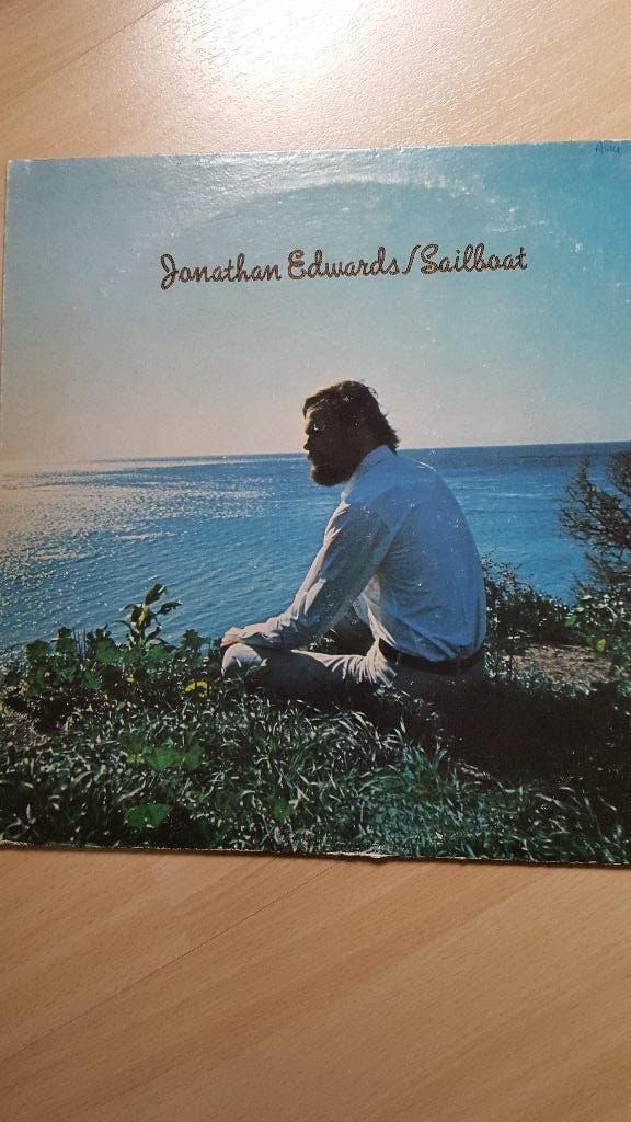 Jonathan Edwards-Sailboat LP USA  Emmylou Harris, R Crowell, Originele persing, Ophalen of Verzenden, 12 inch, 1970 - 1979