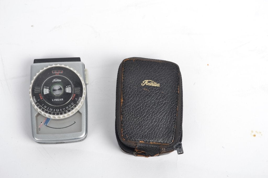 Toshiba Lineair analoge belichtingsmeter, Ophalen of Verzenden, Gebruikt, Compact, Overige Merken