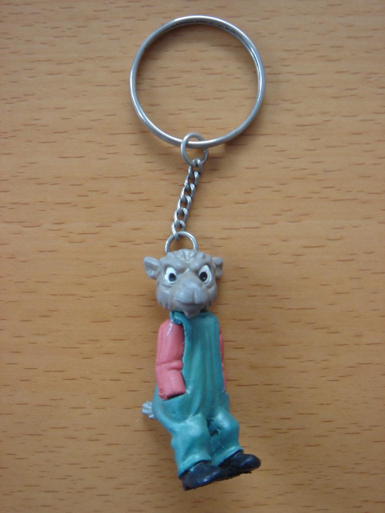 Sleutelhanger Boze Wolf Roodkapje, Ophalen of Verzenden, Gebruikt, Knuffel of Figuurtje