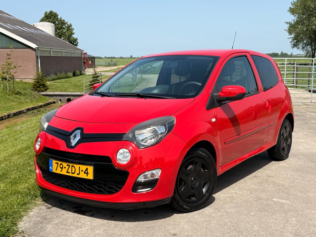 Renault Twingo | 75PK | AIRCO | CRUISE CONTROL | 2012 |, Auto's, Voorwielaandrijving, Zwart, 4 cilinders, 4 stoelen