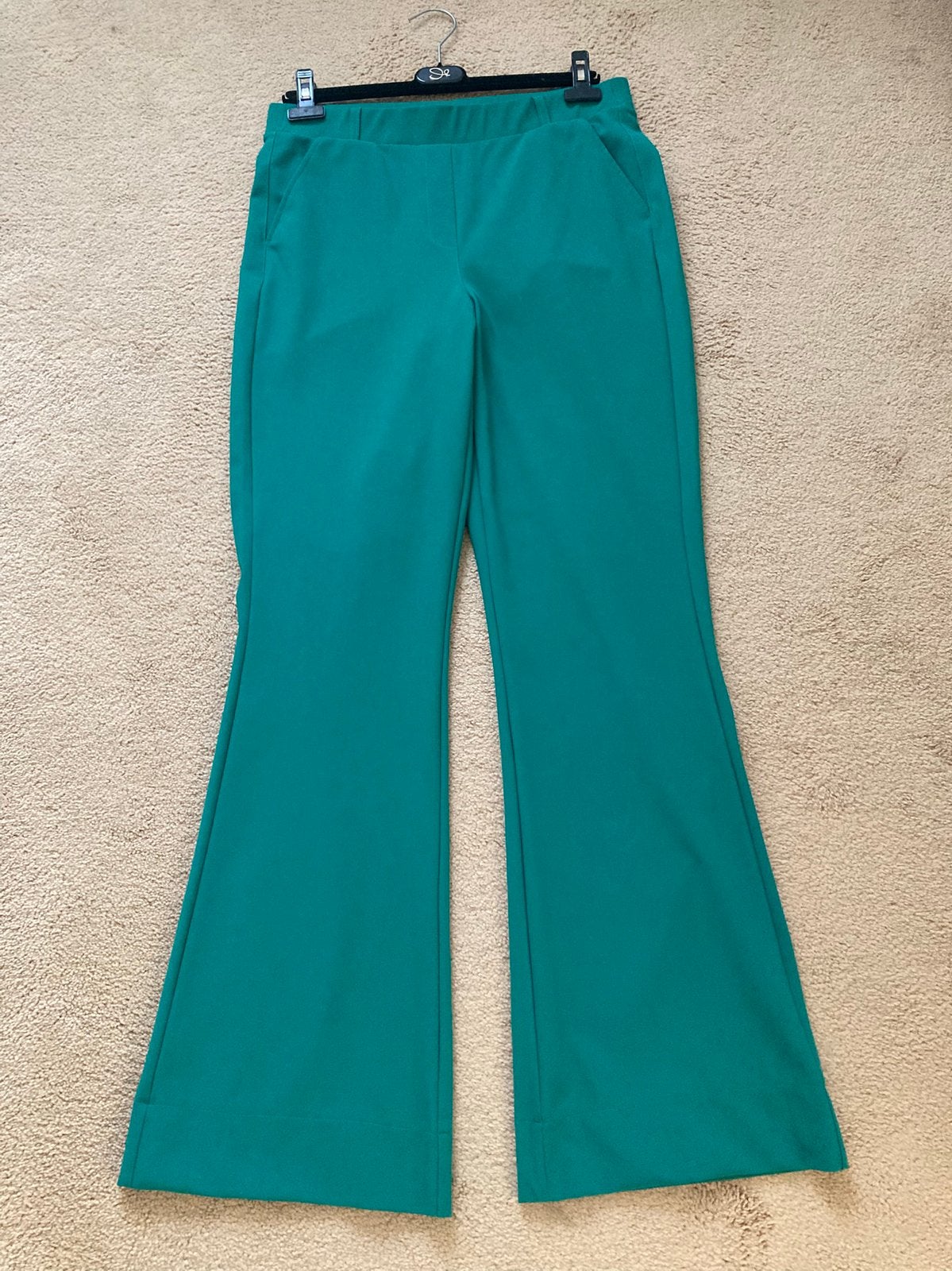 Studio Anneloes smaragd groene broek zgan maat L, Maat 38/40 (M), Ophalen of Verzenden, Zo goed als nieuw, Lang