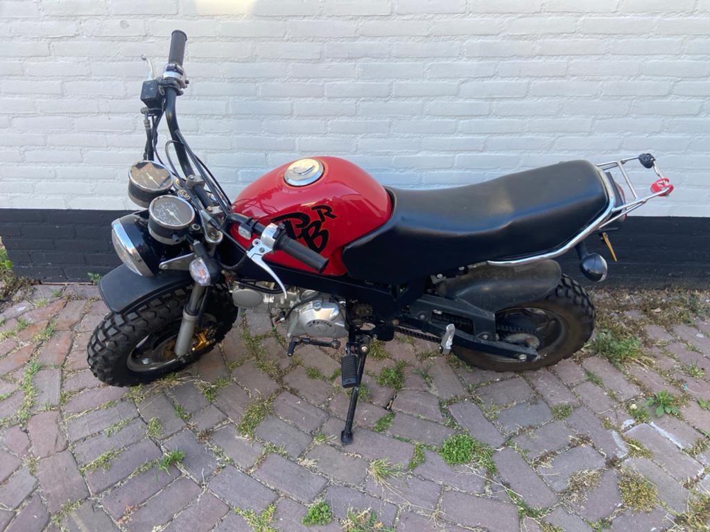 Skyteam minimotor, Ophalen of Verzenden, Zo goed als nieuw, Schijfrem, Pitbike