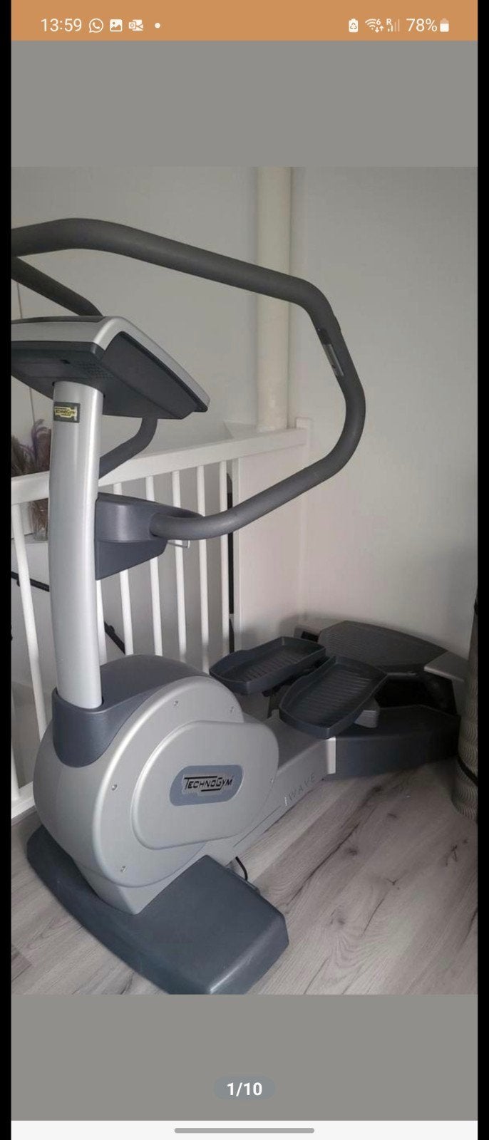 Techno Gym Crosstrainer, Ophalen, Gebruikt, Crosstrainer