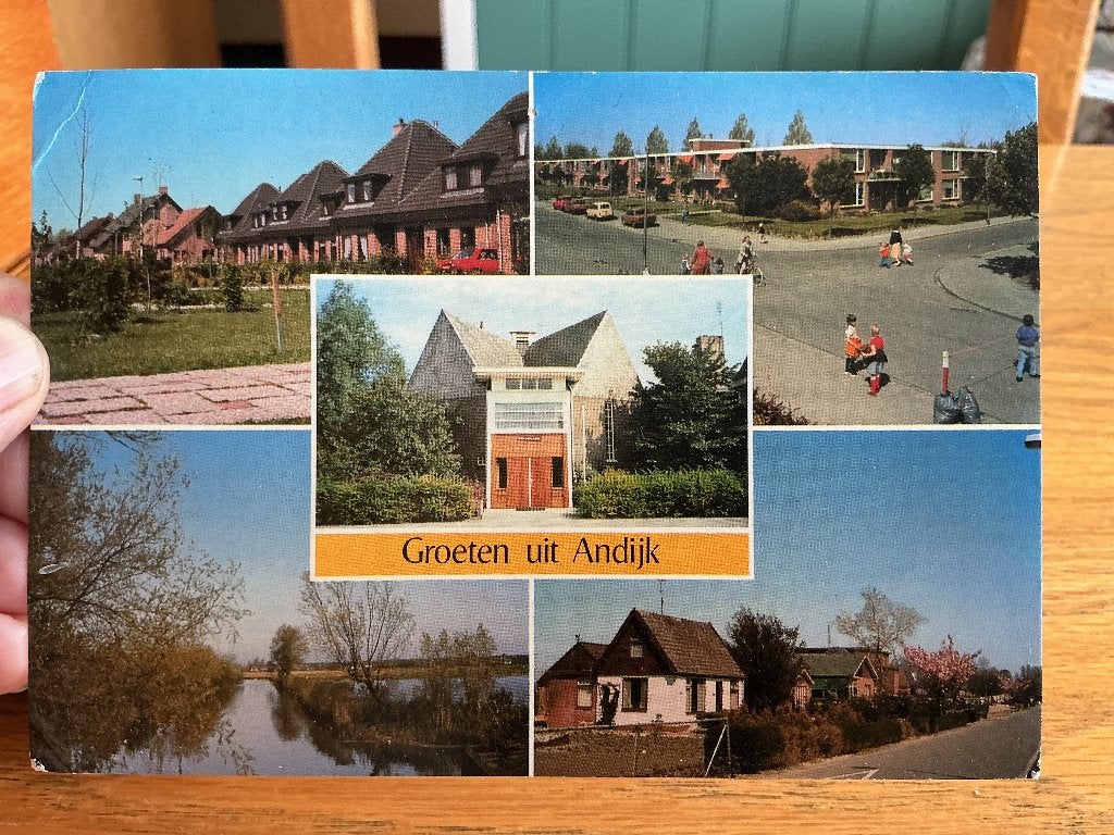 Andijk, Verzenden, 1960 tot 1980, Gelopen, Noord-Holland