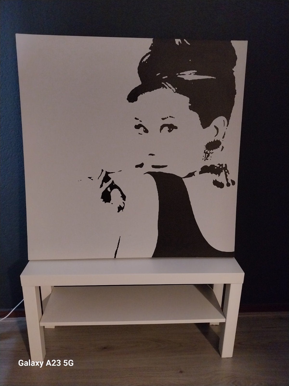 Audrey Hepburn canvas poster Ikea, Ophalen, Papier/karton, Figuren