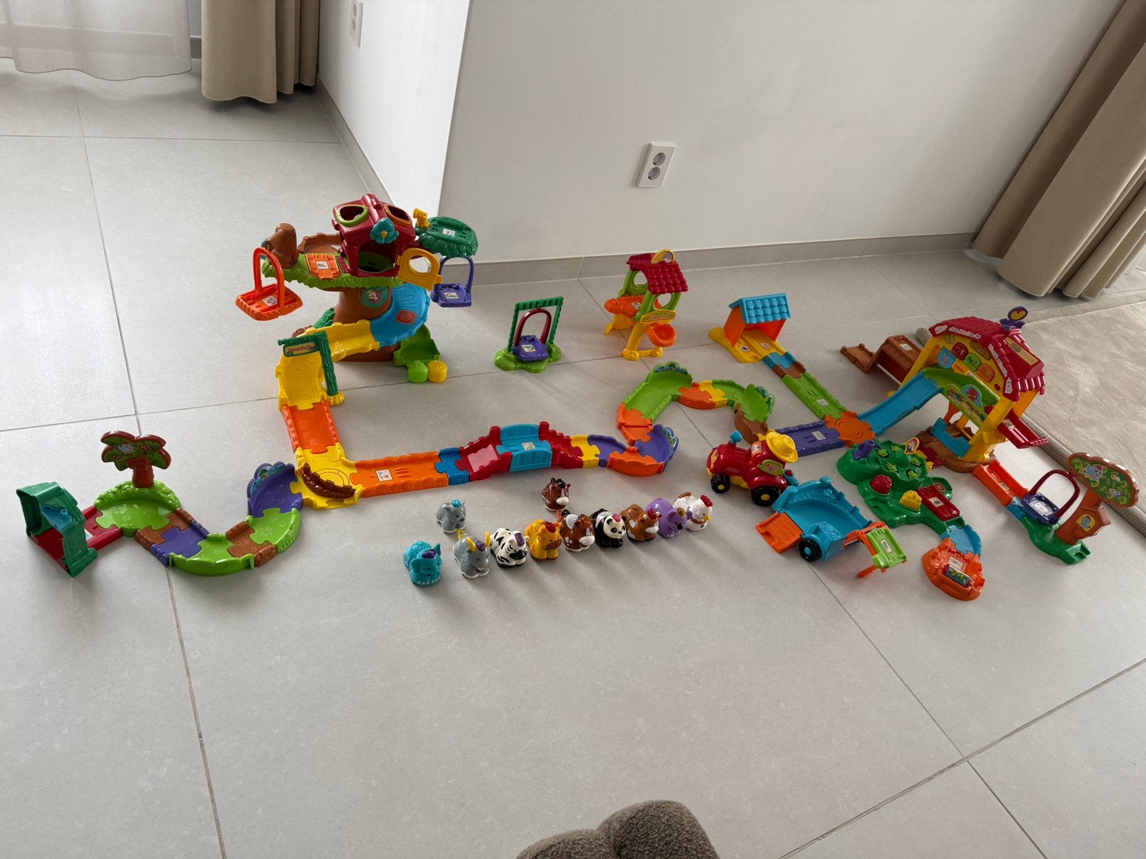 Vtech zoef zoef grote set, Ophalen of Verzenden, Zo goed als nieuw, 6 maanden tot 2 jaar