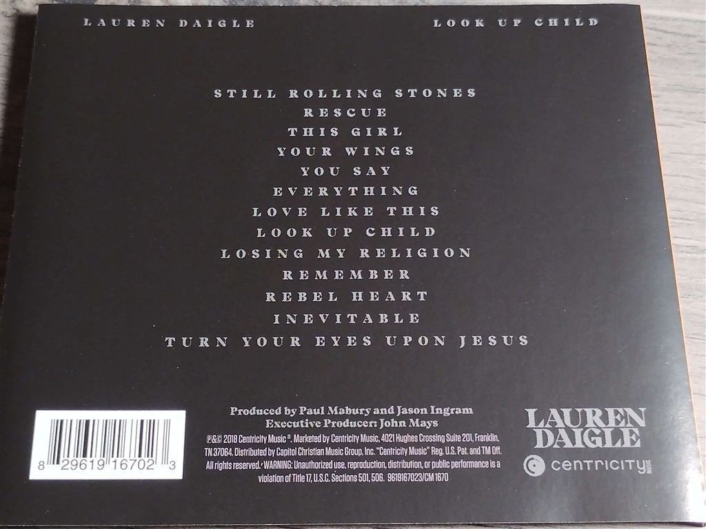 Lauren Daigle ‎– Look Up Child, Ophalen of Verzenden, Gebruikt