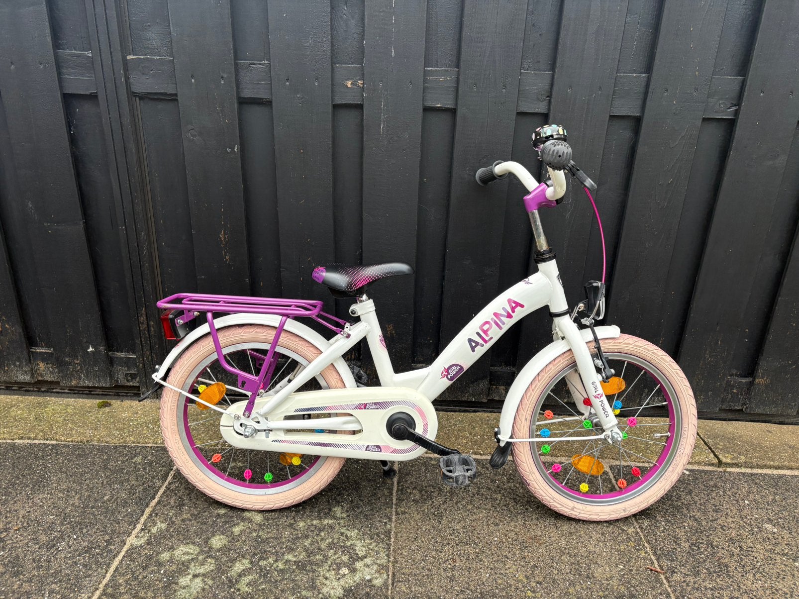 Alpina fiets 16 inch, Ophalen, Zo goed als nieuw, 16 tot 20 inch