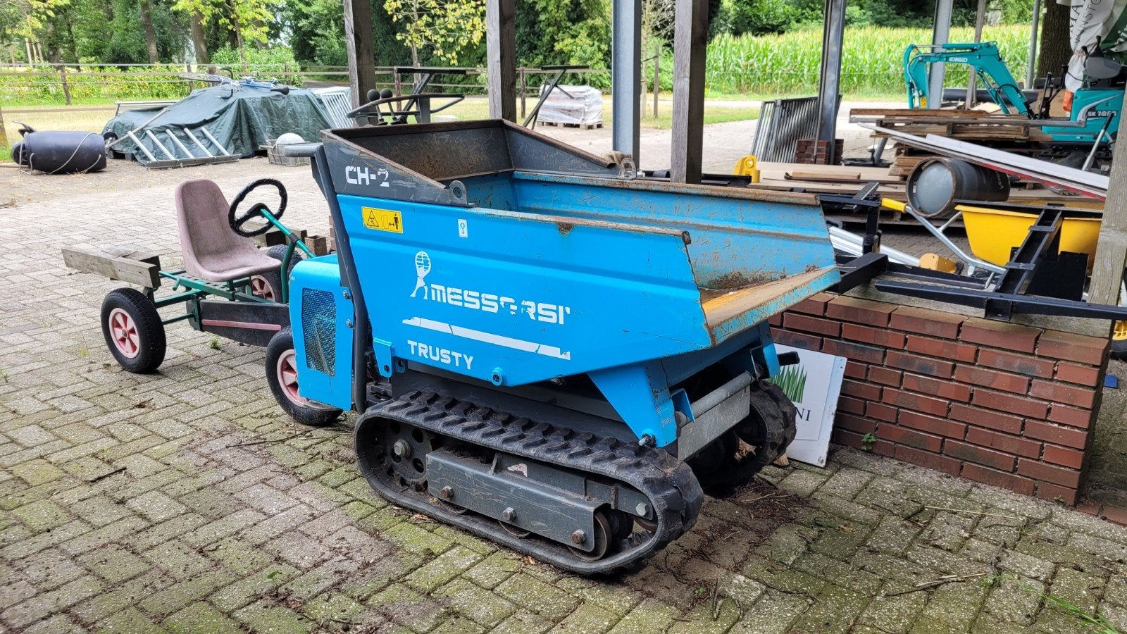 Messersi rupsdumper., Ophalen, Zo goed als nieuw, Messersi