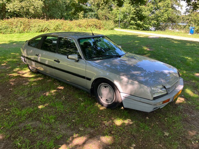 Citroën CX 2.2 TRS 1988 Grijs, Auto's, 4 cilinders, Leder, 113 pk, Handgeschakeld