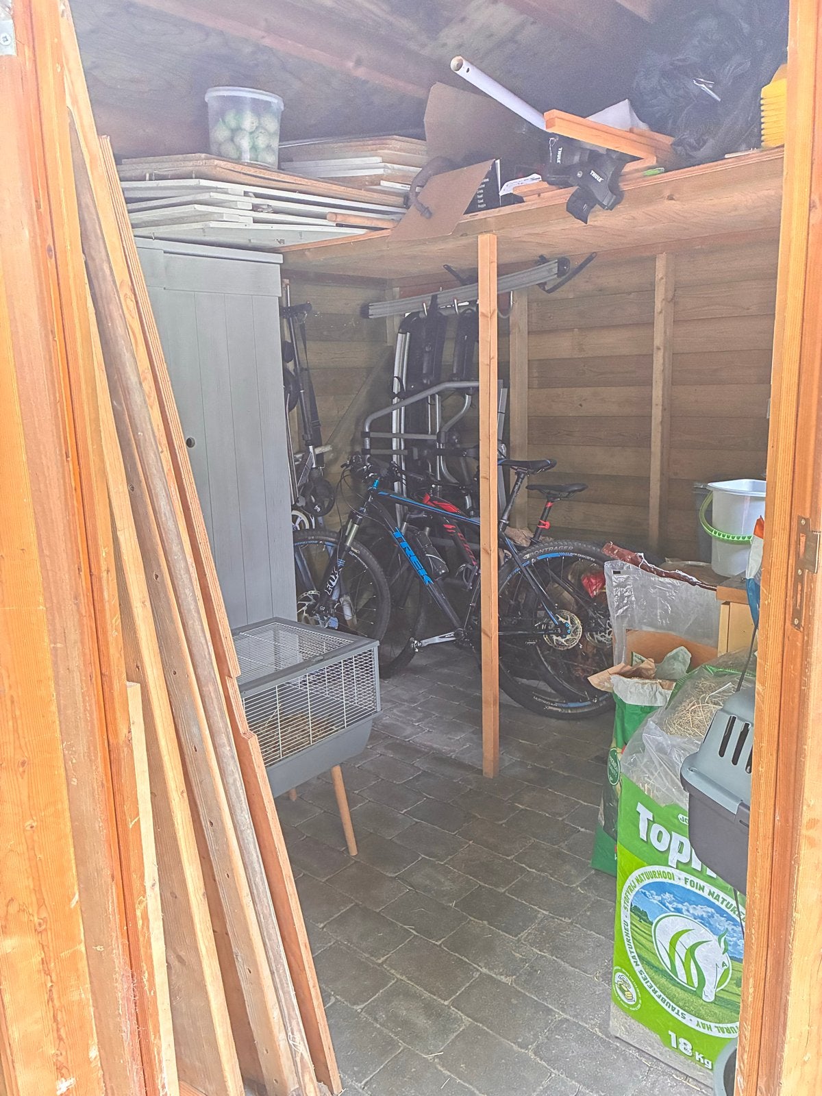 Tuinhuisje 3.10 x 3.10 - Ideaal voor opslag of hobby, Tuin en Terras, Tuinhuizen, Ophalen, Tuinhuis, 250 tot 500 cm, 2 ramen