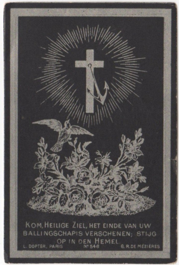 broeder Josephus Landskroon 1858 Uithuizermeeden + 1894 Echt, Verzamelen, Ophalen of Verzenden