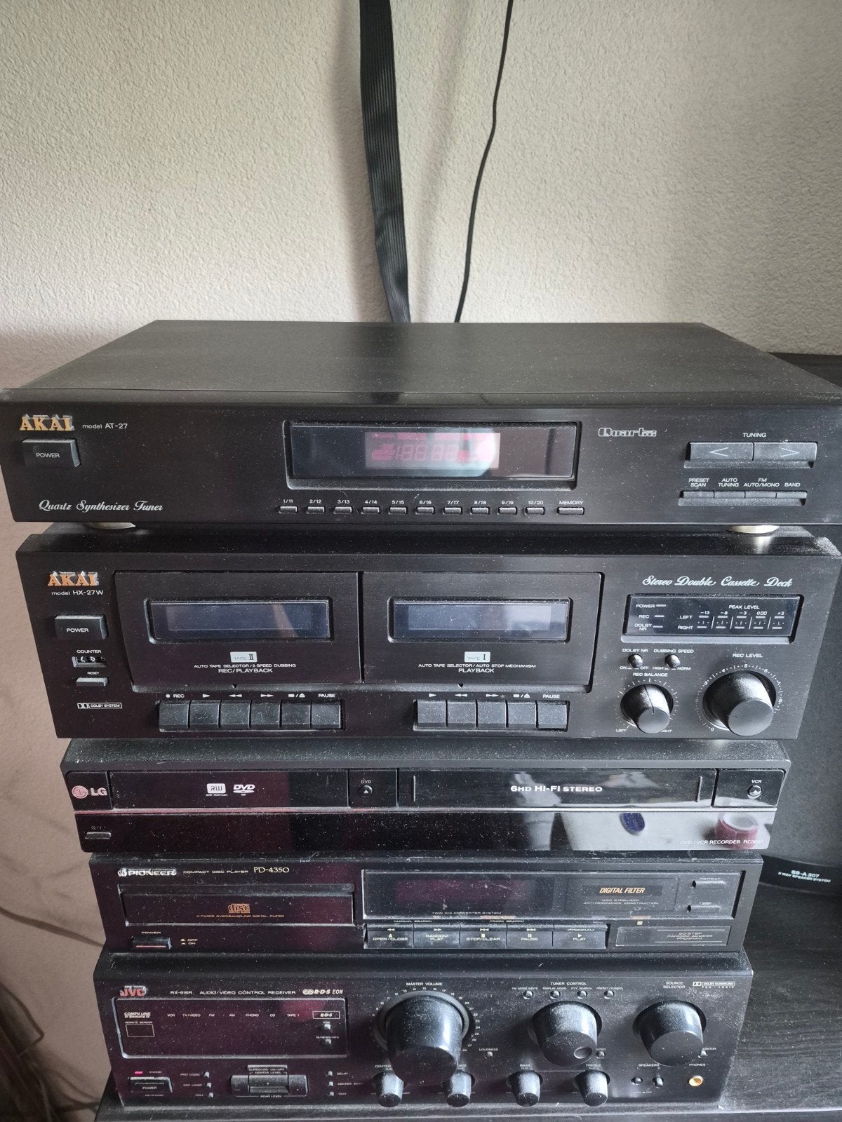 vintage stereo toren +draaitafel pick-up, Ophalen, Gebruikt, Speakers, Overige merken