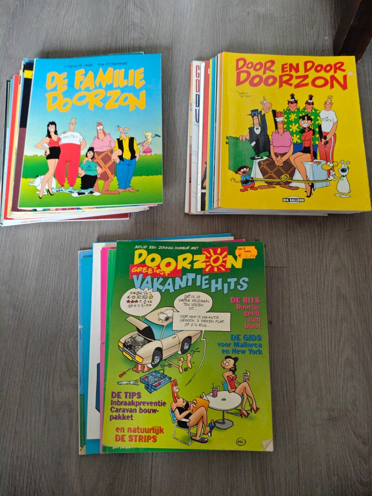 Gerrit de Jager - Familie Doorzon 1 t/m 30 en meer, Boeken, Meerdere stripboeken, Ophalen of Verzenden