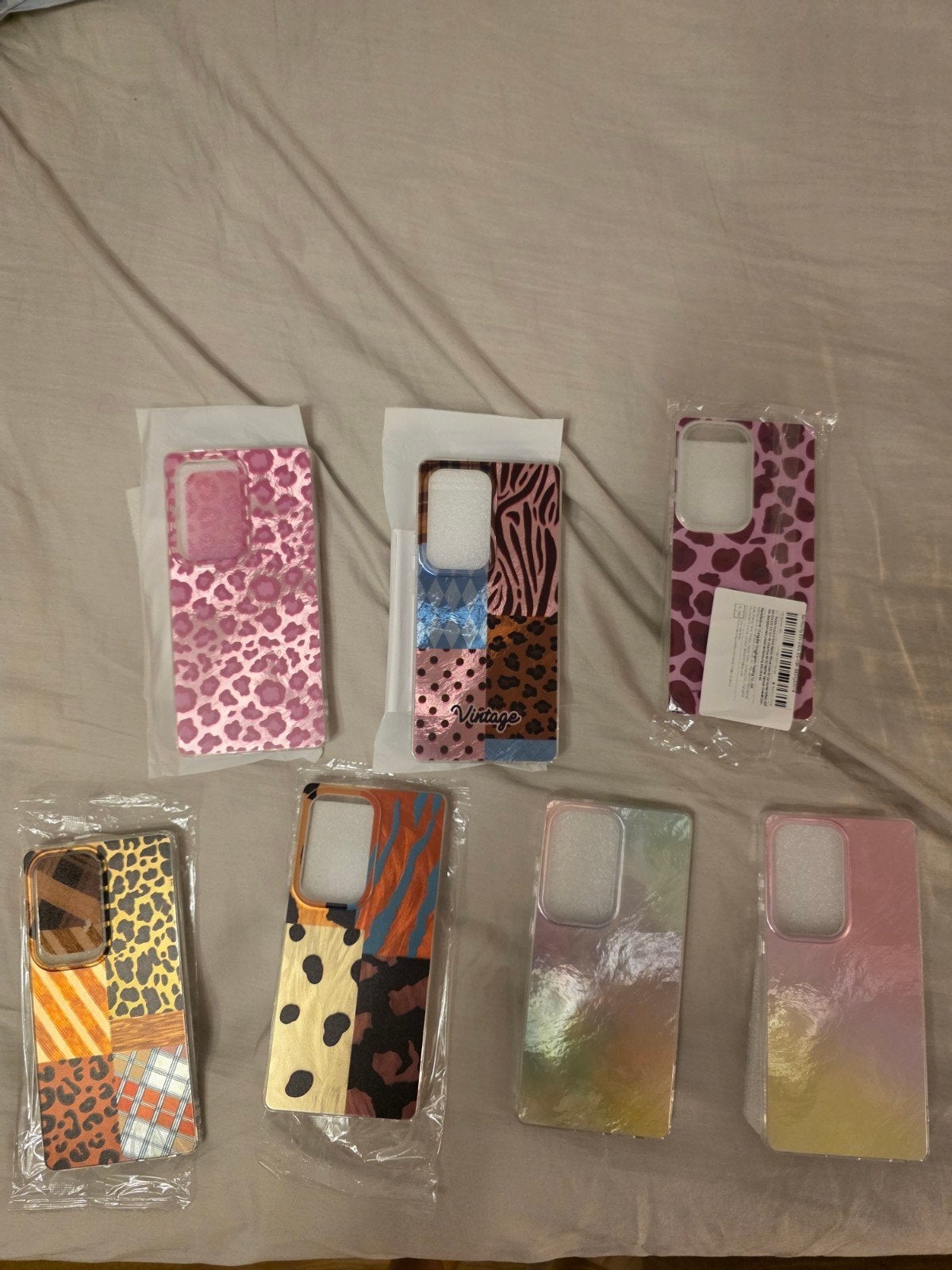 7 Nieuwe Samsung Galaxy S25 Ultra Hoesjes - Complete Set!, Hobby en Vrije tijd, Ophalen of Verzenden, Nieuw, Kraal