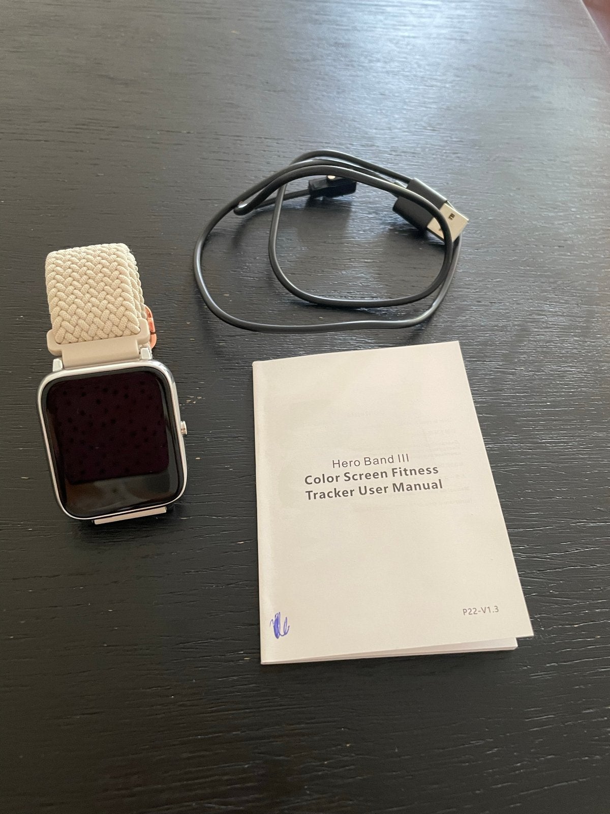 Hero Band III Smartwatch met extra verstelbaar bandje, Ophalen of Verzenden, Zo goed als nieuw, Waterdicht, Calorieverbanding