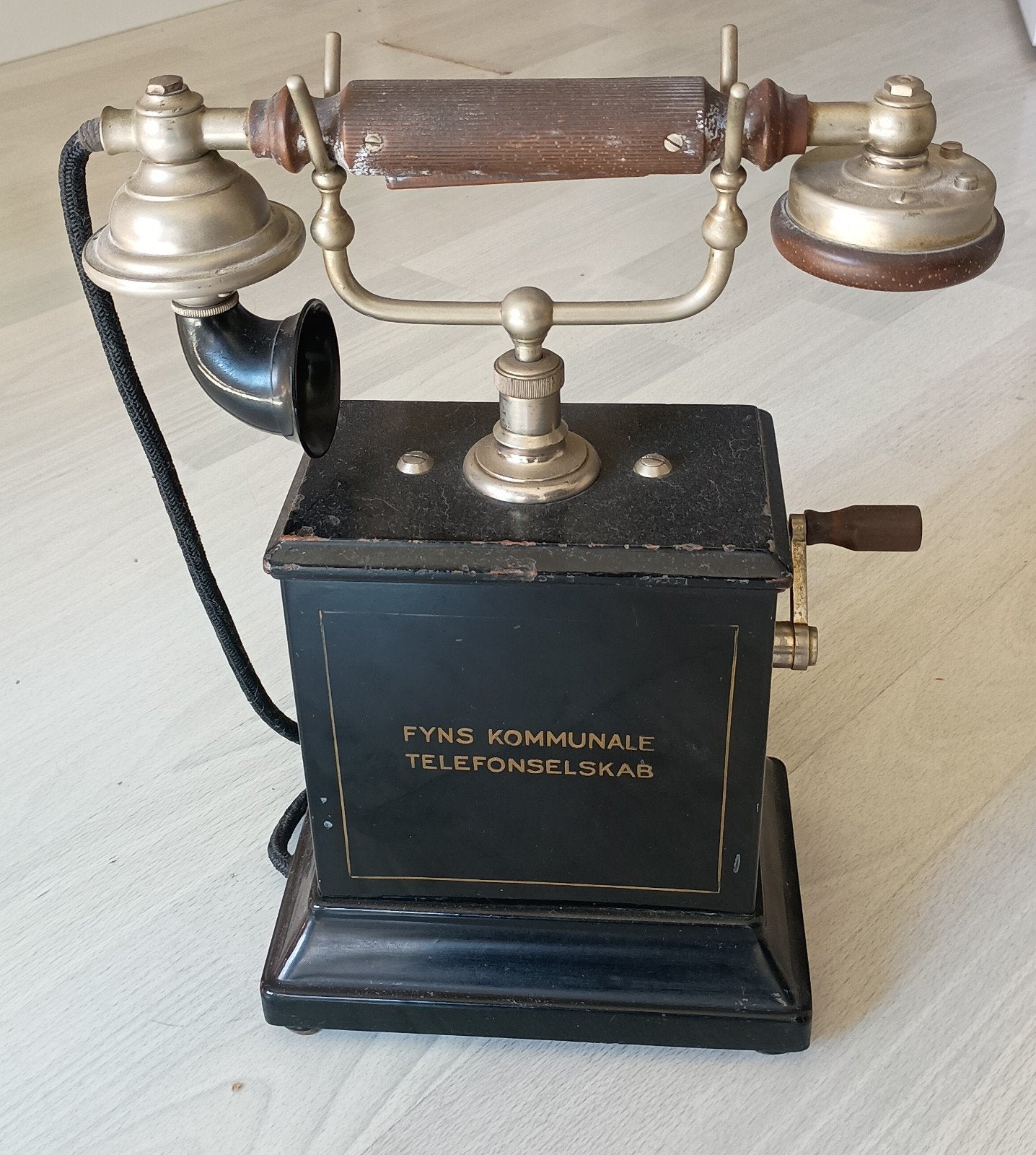 Zeldzame antieke L.M. Ericsson telefoon - ca. 1910, Antiek en Kunst, Ophalen of Verzenden